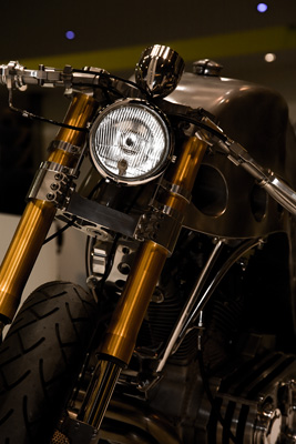 Streetfighter on the Carole Nash Custom Bike Stand 2009